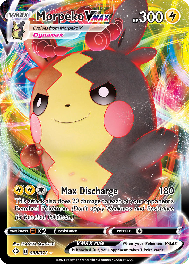 Shining Fates Morpeko VMAX #38/72